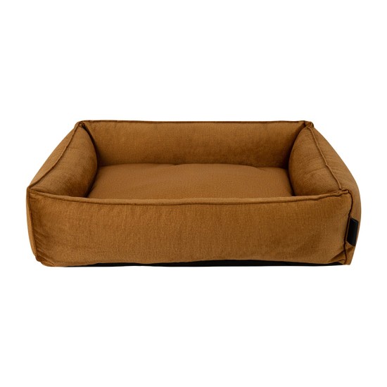 District 70 Shimmer Box Bed Ochre, small
