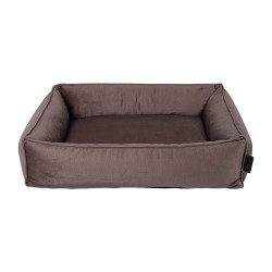 District 70 Shimmer Box Bed Taupe