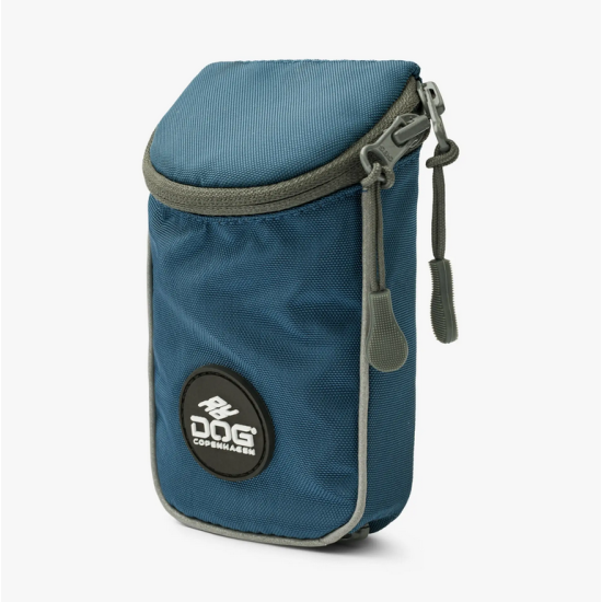Dog Copenhagen Pouch Organizer Leash Bag, Blue