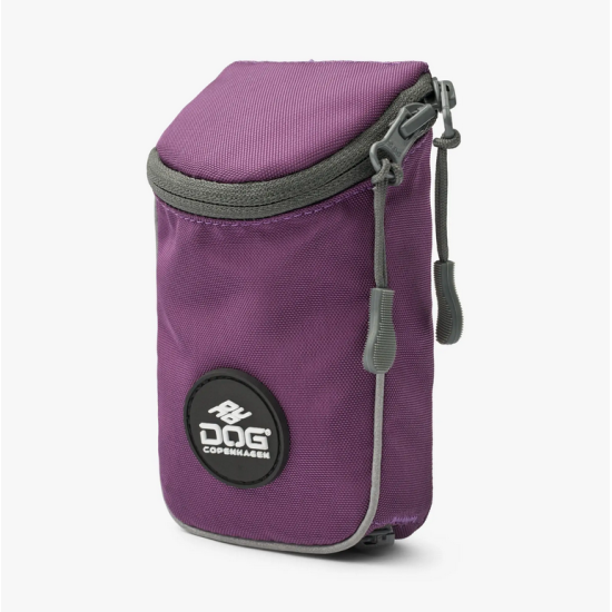 Dog Copenhagen Pouch Organizer Leash Bag, Purple
