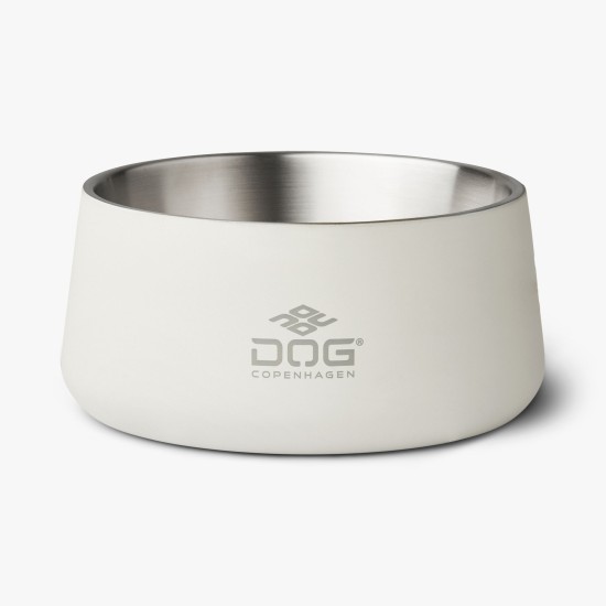 Dog Copenhagen Vega Bowl White, Medium / Large