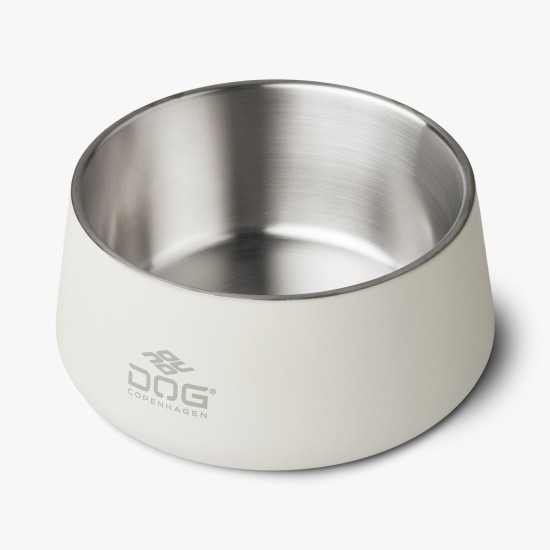 Dog Copenhagen Vega Bowl White, Medium / Large