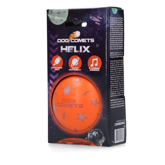 Chien Comètes Helix, Orange