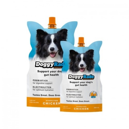Boisson isotonique DoggyRade au poulet, 250 ml