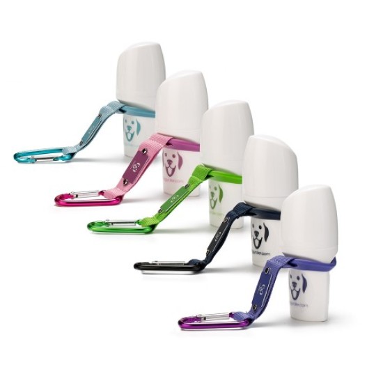 Doggy roller avec mousqueton, vert