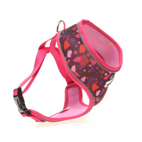 Doodlebone Pattern Airmesh Harness Bubblegum Party, 3
