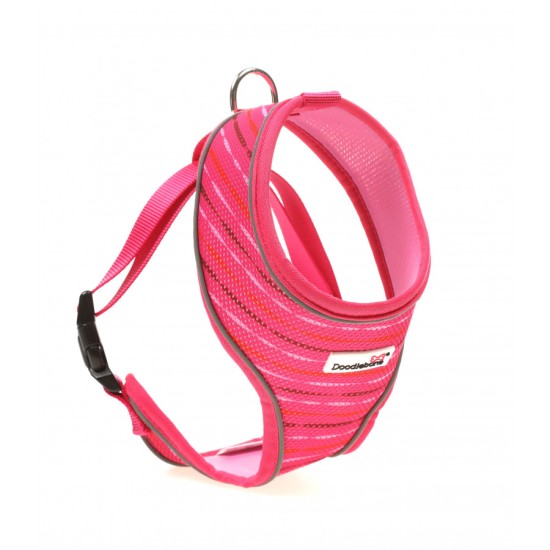 Doodlebone Pattern Airmesh Harness Pink Addiction, 3