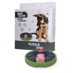 Eat Slow Live Longer Puzzle Disc