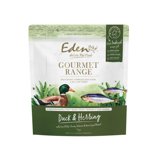Eden Dog Gourmet Canard & Hareng, 2 kg