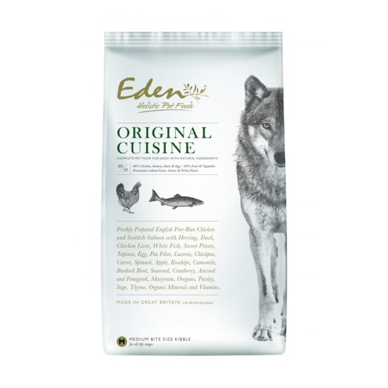 Eden Dog Original Cuisine, 6 kg (medium brokjes)