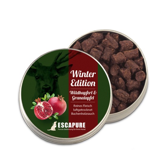 Escapure Hupferl wild met granaatappel