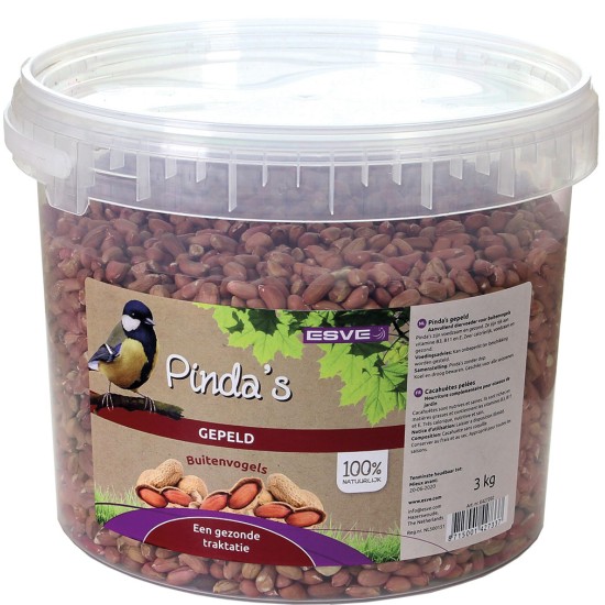 Seau de cacahuètes pelées Esve