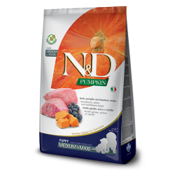 Farmina N&D Pumpkin Lam & Bosbes Puppy