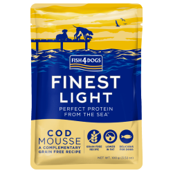 Fish4Dogs Kabejauwmousse Light