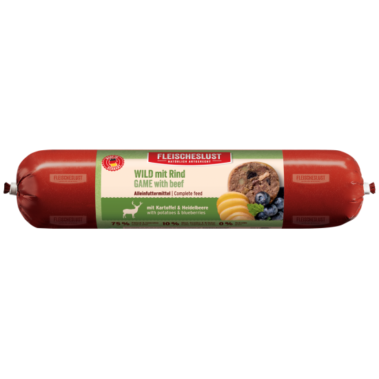 Fleischeslust Classic Game with Beef, 400 g