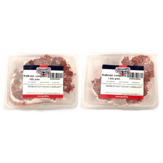 Gowill+ Kalkoen, 500 g
