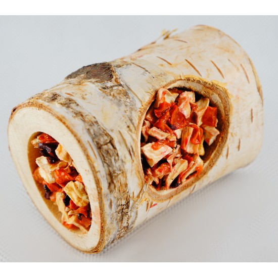 Tunnel de bouleau sur piquet de jambon avec légumes, petit