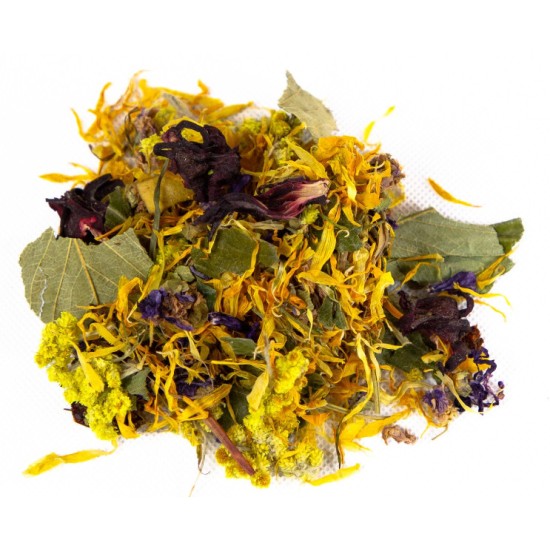 Bouquet Floral D'Herbes Sur Piquet De Jambon