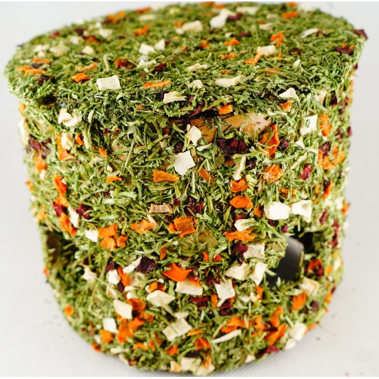 Jambon sur piquet, fines herbes et légumes, petit