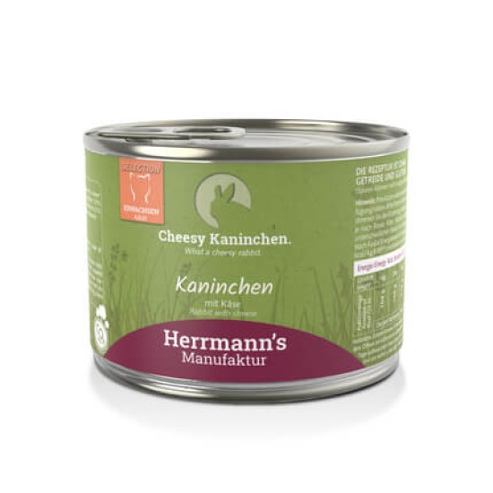 Herrmanns Kat Konijn met Kaas, 200 g