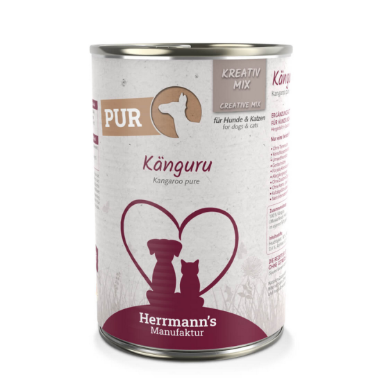 Herrmanns Puur Kangoeroe, 400 g (blik)