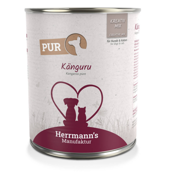 Herrmanns Puur Kangoeroe, 800 g (blik)