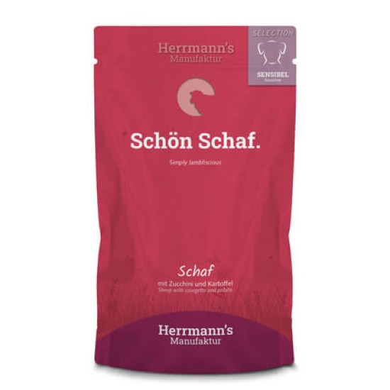 Herrmanns Sensitive Schaap met Courgette, 150 g