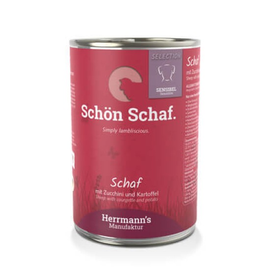 Herrmanns Sensitive Schaap met Courgette, 400 g