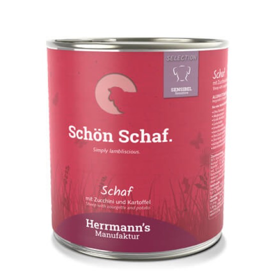 Herrmanns Sensitive Schaap met Courgette, 800 g