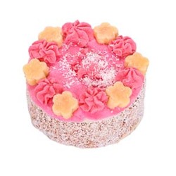 Gâteau de traiteur pour chiens au bœuf, petit, 150 g, rose