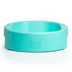 Hownd Hero Bowl antibacteriële eet- en drinkbak Sea Glass, small