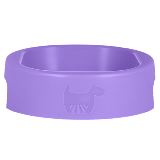 Hownd Hero Bowl bol antibactérien pour aliments et boissons Lavender Blush, grand