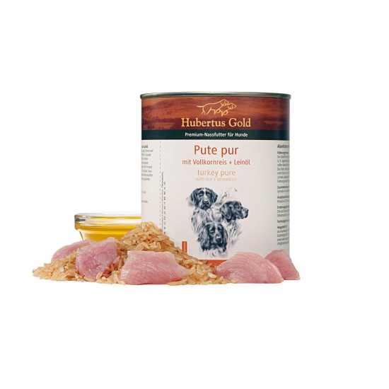 Hubertus Gold Kalkoen & rijst