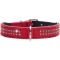 Hunter Halsband Diamond Petit​ Rood/zwart