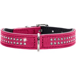 Hunter Halsband Diamond Petit​ Roze/zwart