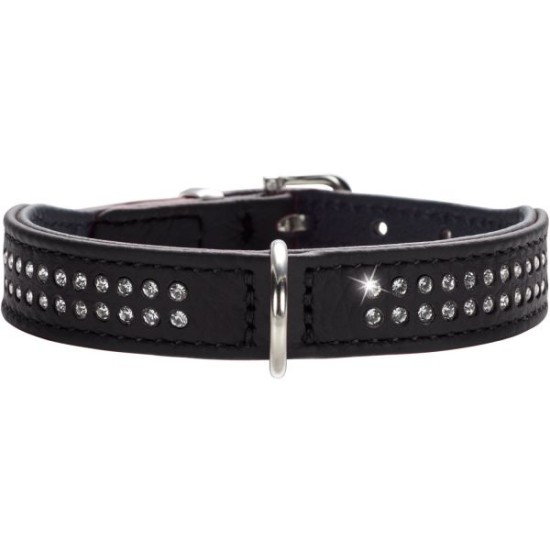 Collier Hunter Diamond Petit Noir, XXS-XS 24