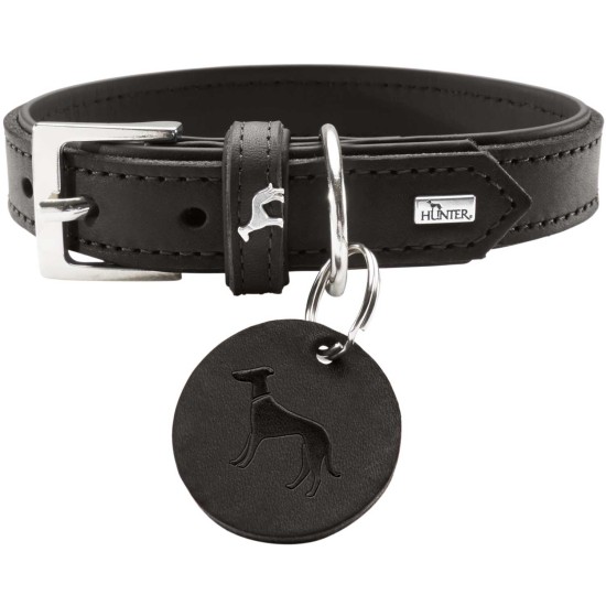Hunter Halsband Larvik Zwart, M 55