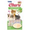 Inaba Kat Churu Puree Kip met Sint-Jacobsschelp
