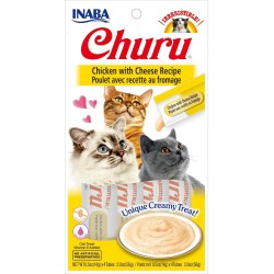 Inaba Kat Churu Puree Kip met Kaas