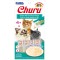 Inaba Kat Churu Puree Kip met Krab