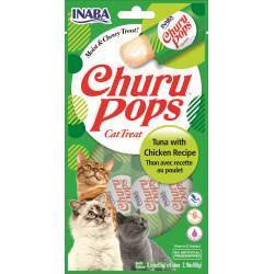 Inaba Cat Churu Pops Tuna and Chicken