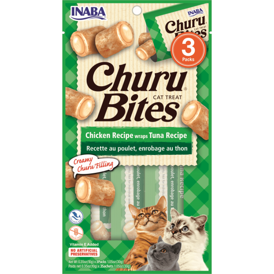 Inaba Kat Churu bouchées de poulet au thon