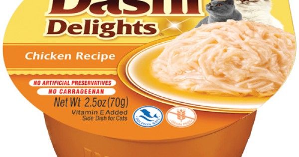 Inaba Dashi Delights Para Gatos Guarnición De Pollo Rallado | Cuotas sin interés
