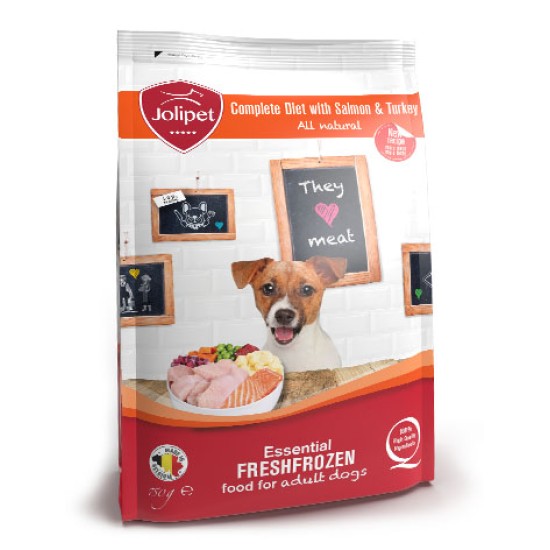 Jolipet Chien Adulte à la Dinde et au Saumon