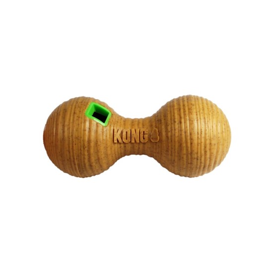 Kong Bamboo Feeder Dumbbell Medium