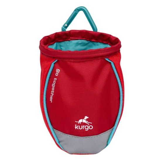 Kurgo Go Stuff It Treat Bag, rood