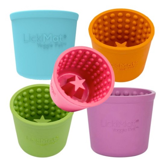 LickiMat Yoggie Pot, roze
