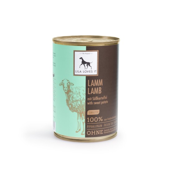 Lila Loves It Voeding Lam met zoete aardappel, 800 g
