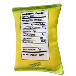 Lulubelles Power Plush Skinny Pup Pupcorn Large