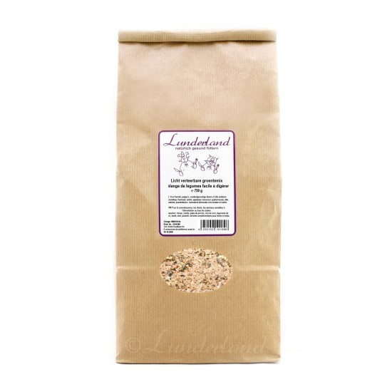 Lunderland Easily digestible vegetable mix, 1.5 kg